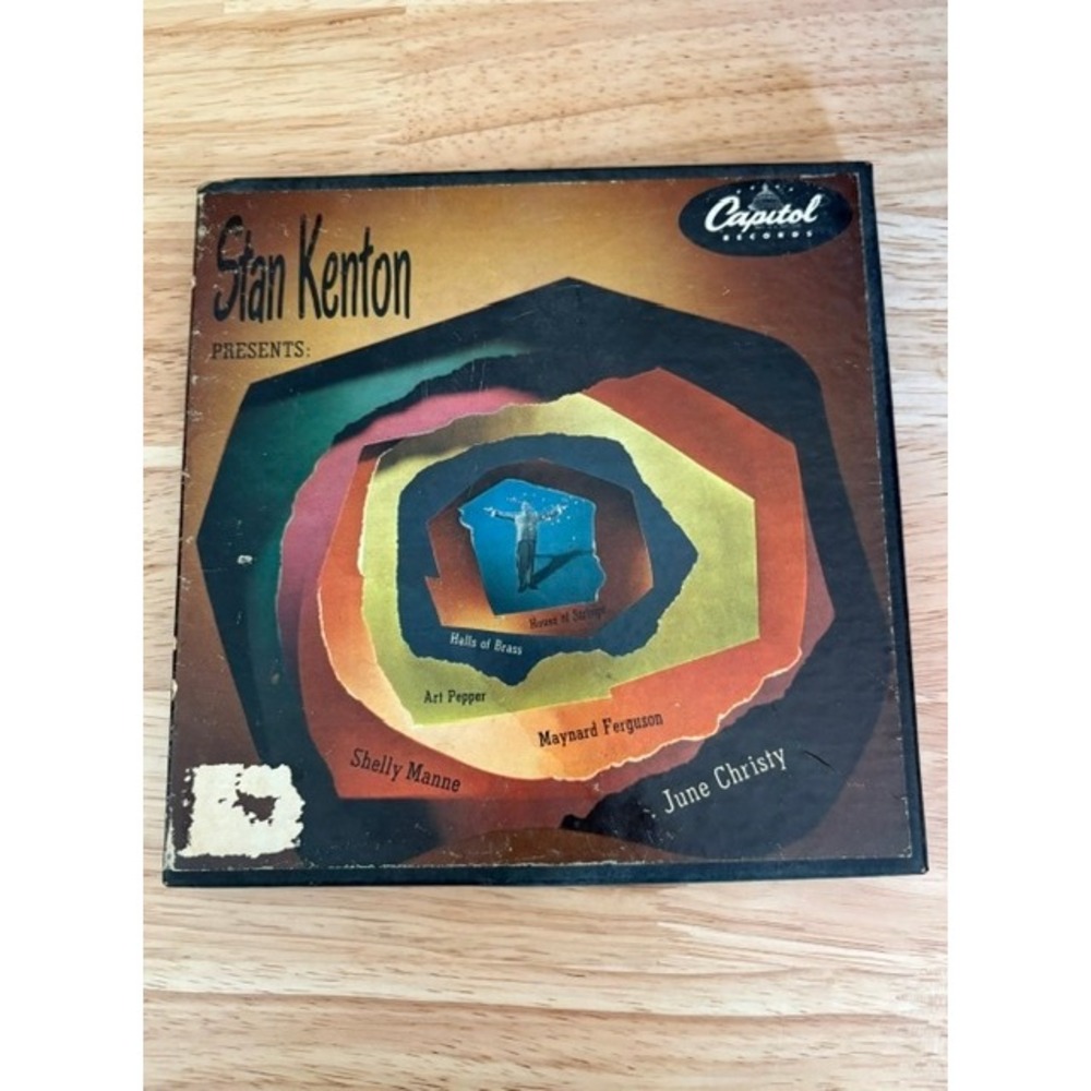 Stan Kenton Presents Capitol Records KCF-248 Vintage 45 RPM Vinyl Box Set Jazz